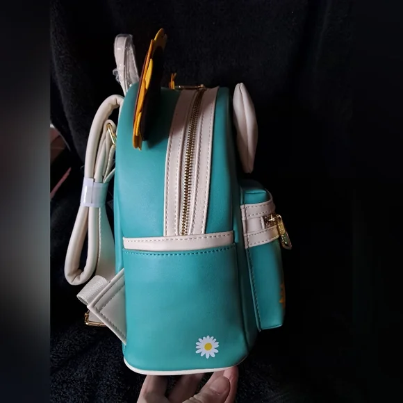 Exclusive Sunflower Loungefly Mini Backpack - Picture 4 of 5